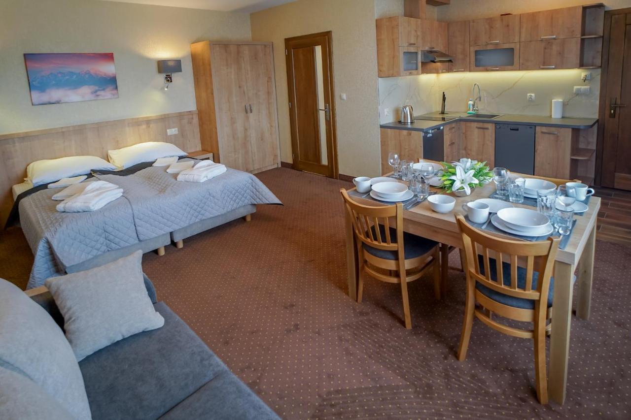 Apartamenty Liliowe Spa & Wellness ムジャシフレ エクステリア 写真