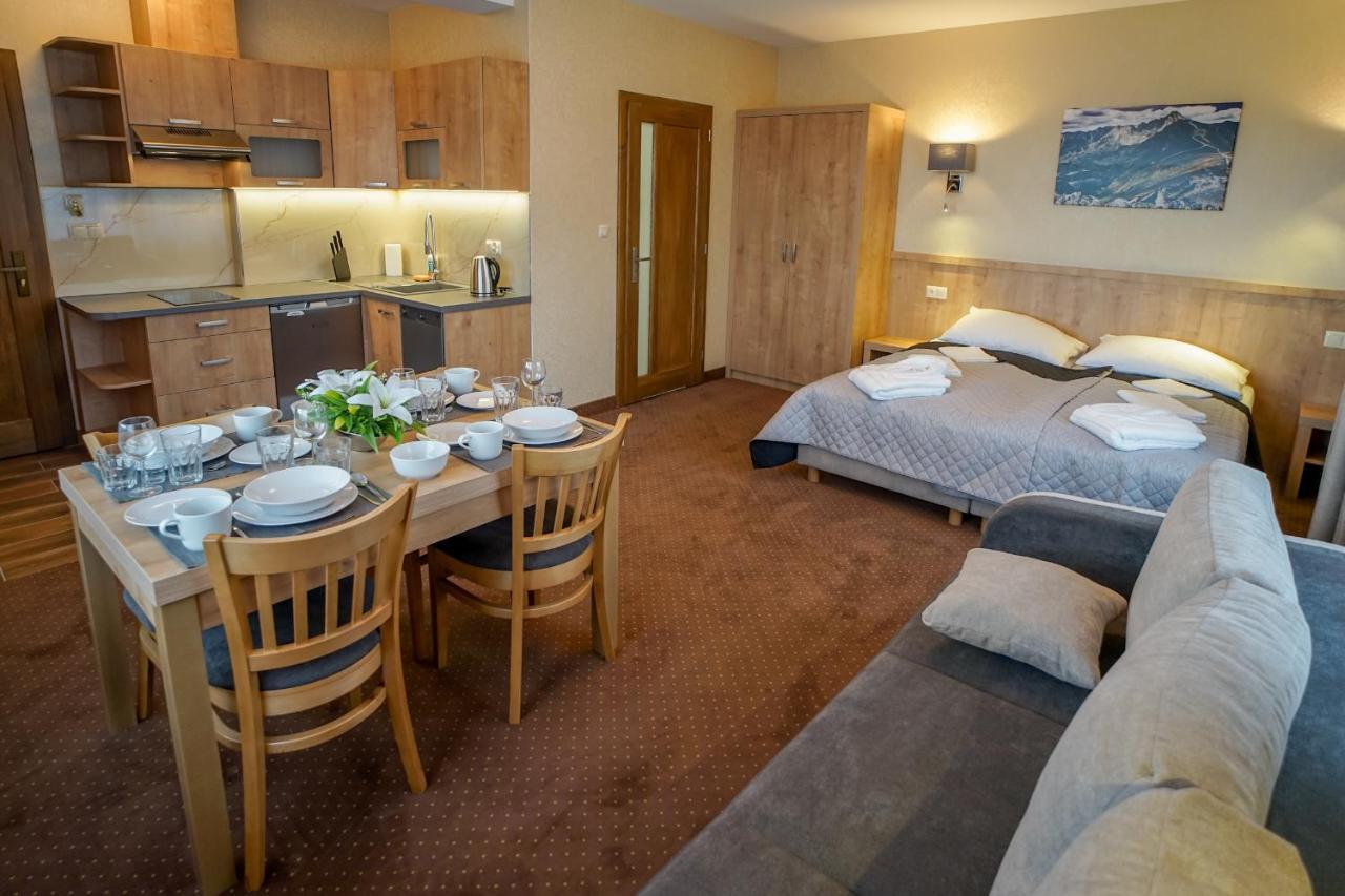 Apartamenty Liliowe Spa & Wellness ムジャシフレ エクステリア 写真