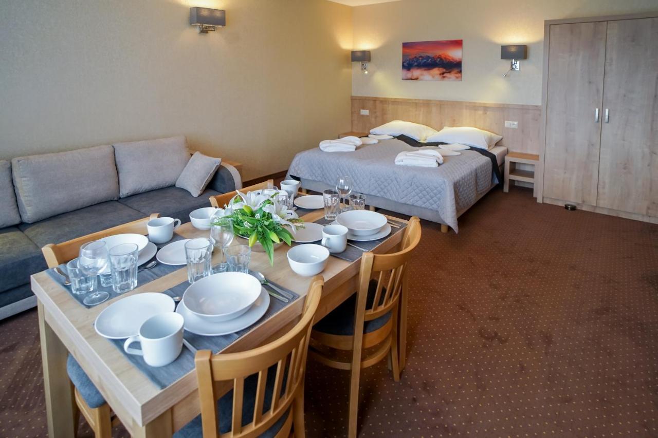 Apartamenty Liliowe Spa & Wellness ムジャシフレ エクステリア 写真